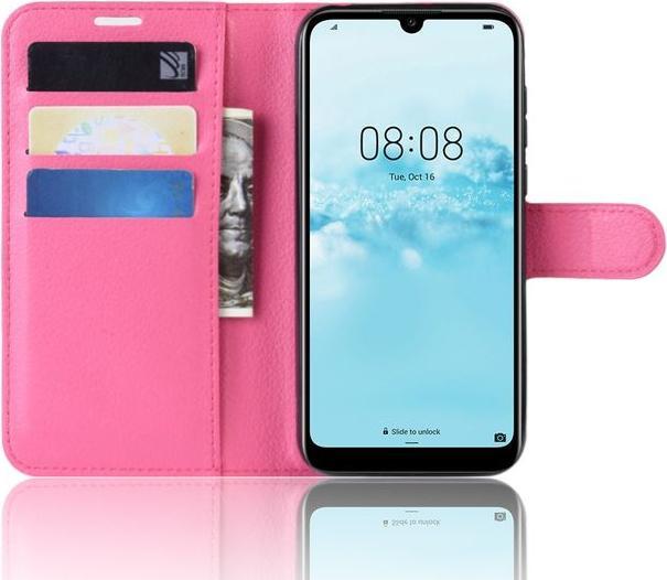 Image du produit MU Classic Série de couvertures de livres en cuir litchi (Huawei Y5 (2019))