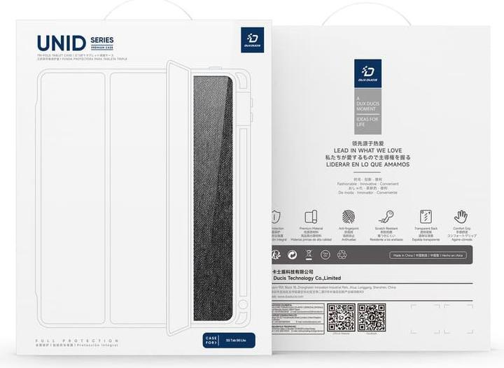 Actual product image Dux Ducis Unid Series Leather Bookcover Cover (Galaxy Tab S6 Lite (2022))