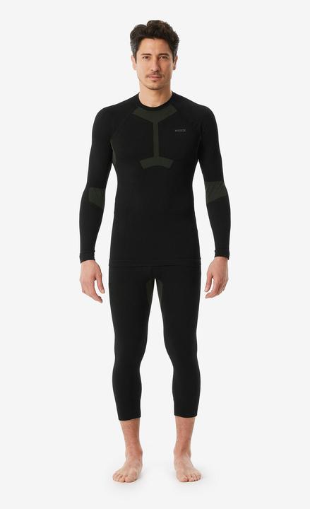 Image du produit Wedze Sous-vêtements de ski fonctionnels homme Seamless - BL500 I-Soft noir/khaki (L)