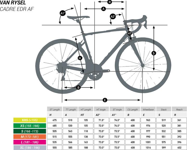 Immagine prodotto Van rysel EDR AF 105 (52 cm)