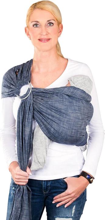 Popeline Denim blu