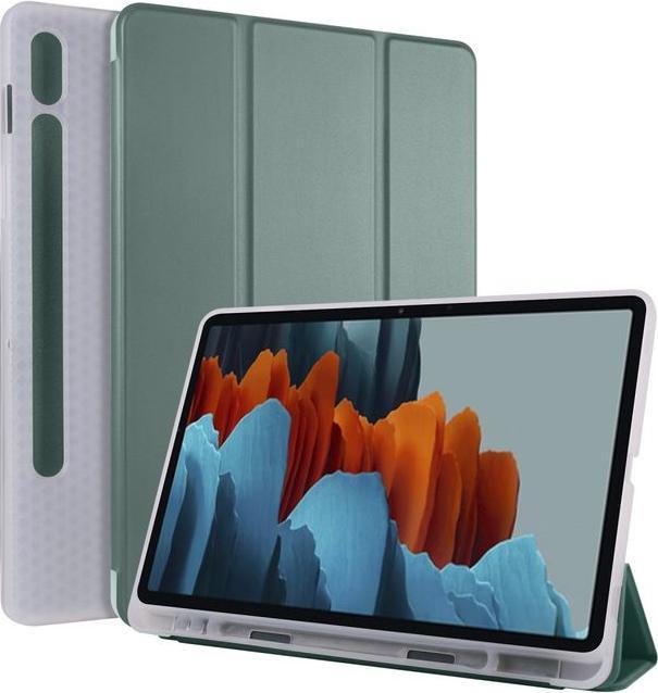Produktbild MU Classic Dreifach faltbare Hülle mit Stylus Halterung (Galaxy Tab S7)