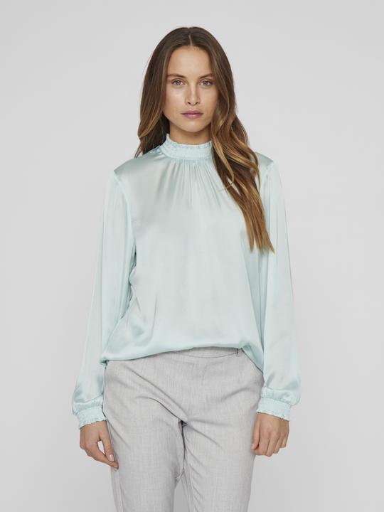 Actual product image Vila High Neck Top with Long Sleeves (36)