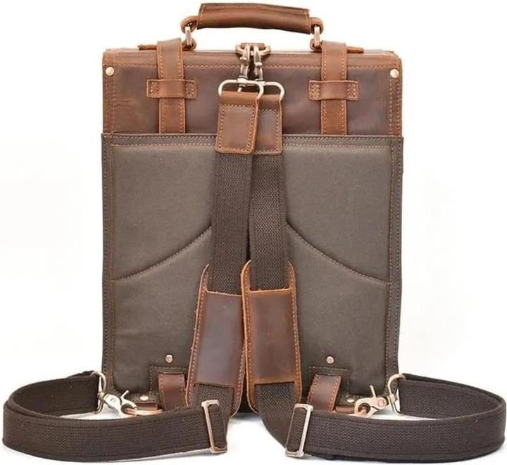 Image du produit Only-Bags.Store Sac à dos en cuir vintage, sac à dos en cuir