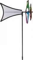Immagine prodotto G. Wurm Campana a vento Mykonos in metallo, nylon, fibra di vetro colorata (L/H/D) 25x57x2cm