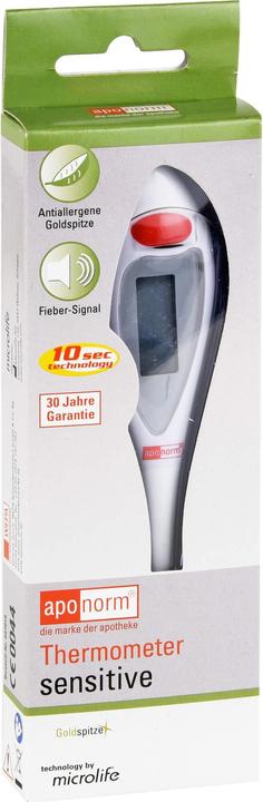 Actual product image Aponorm Stick thermometer sensitive, 1 pc. Clinical thermometer