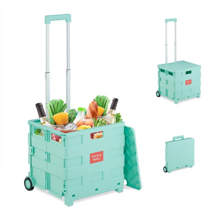 Produktbild Relaxdays Einkaufstrolley