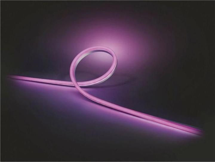 Actual product image Philips Hue LED Stripe Lightstrip Outdoor (DE Plug) (Multicoloured, 200 cm, Outdoor)