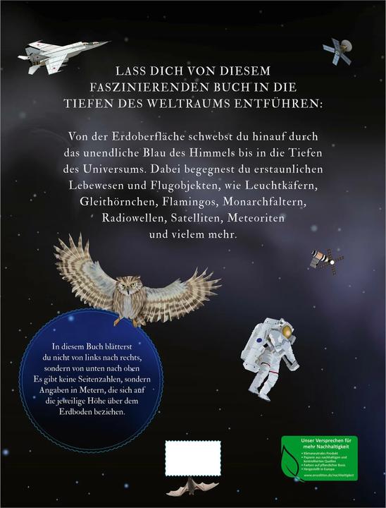 Produktbild Hinauf ins Himmelblau (Deutsch, Giulia Zaffaroni, Andreas Jäger, Gianumberto Accinelli, 2024)