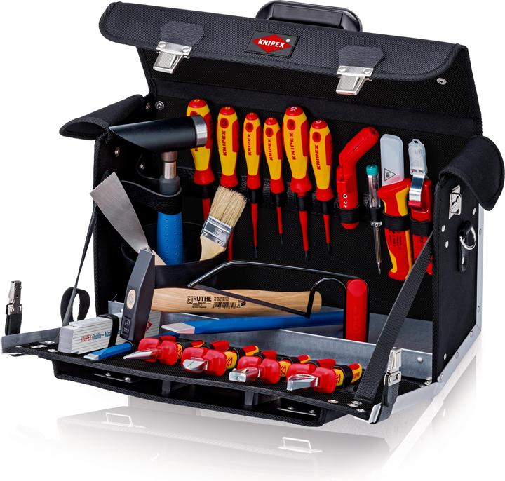 Actual product image Knipex Tool Bag Classic Electric (23 pieces)