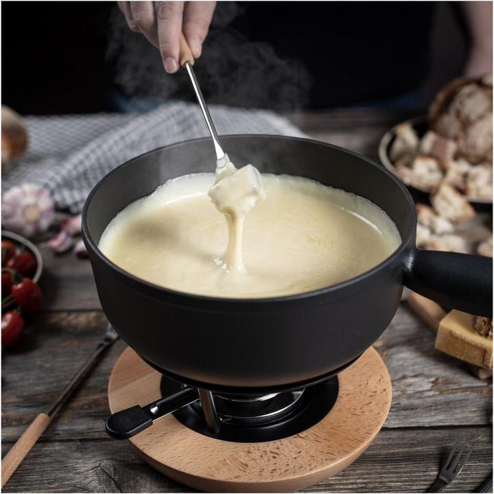 Actual product image Kuhn Rikon Caquelon induction fonte noir matt- Ø 24 cm (3.20 l)
