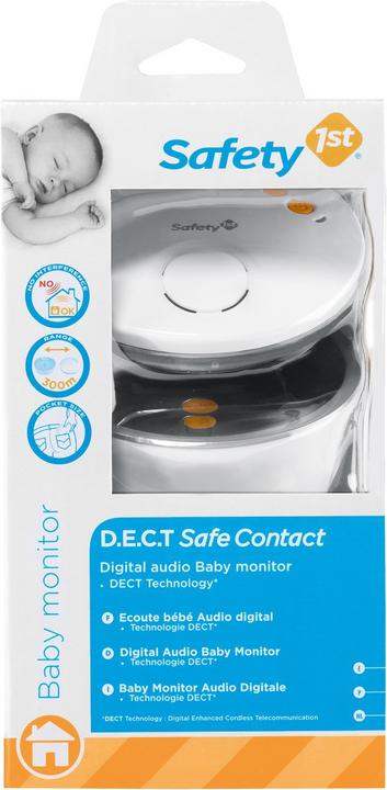 Safety 1st Dect Safe Contact (Baby Monitor Audio, 300 m)
