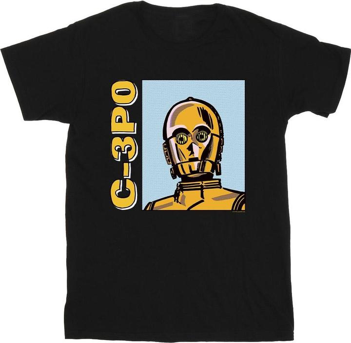 Star Wars C3PO Line Art TShirt (M)