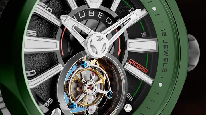 Immagine prodotto Nubeo NB-6075-08 Messenger Tourbillon Uomo Limited 52mm 10ATM