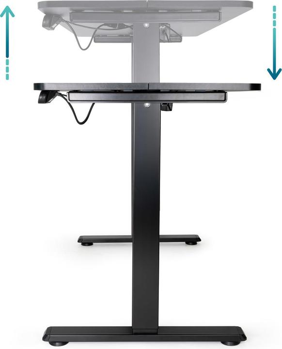 Immagine prodotto Tooq Technology Mesa Escritorio Origami Elã?Ctrica Ajustable Negra