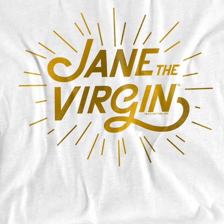 Actual product image Jane the Virgin Unisex Adult Golden Logo T-Shirt (L)