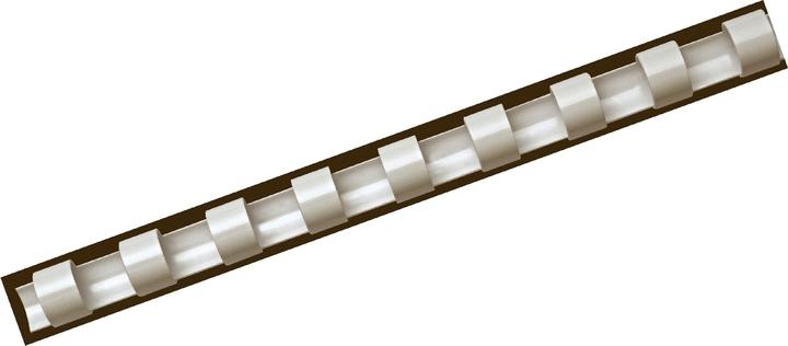 Actual product image Fellowes binder back, 14mm, 21 rings