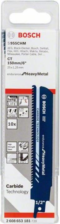 Actual product image Bosch Professional Sabre saw blade S 955 CHM, Endu