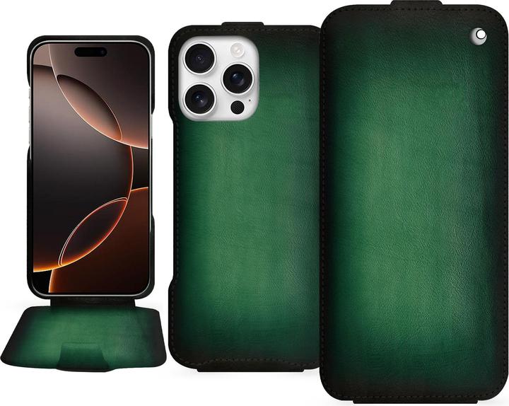 Actual product image Noreve Vertical leather shell (Apple iPhone 16 Pro)