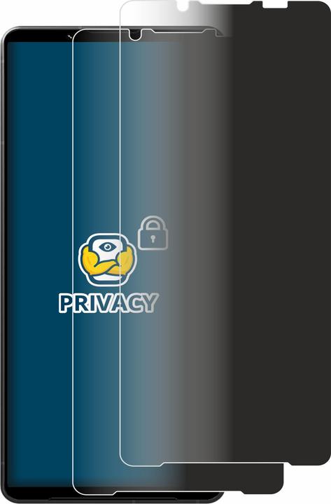Actual product image BROTECT Anti-spy privacy film Blue light protection film (2 Piece, Sony Xperia 1 V)