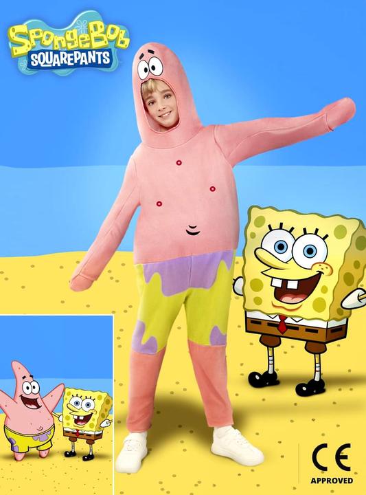 Produktbild Metamorph Spongebob Schwammkopf – Patrick Kostüm für Kinder (98, 102, 104, 100 A)