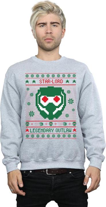 Produktbild Guardians Of The Galaxy Vol. 2 Star Lord Fair Isle Sweatshirt (XL)