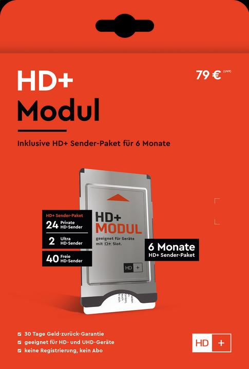 Actual product image HD+ Module 1.3 incl. HD card 6 months (Viaccess, CI module, Smart card)
