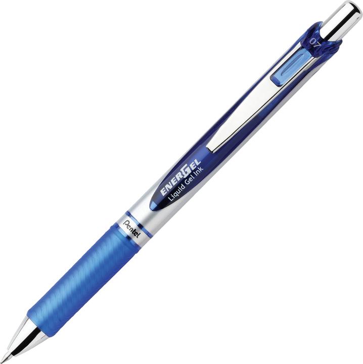 Image du produit Pentel Roller à encre gel EnerGel XmRT, jeu de 4, couleurs fantaisie (Argent, multicolore, 4 x)