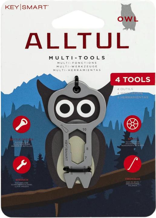 Image du produit Key Smart AllTul Multitool Owl (4 Fonctions)