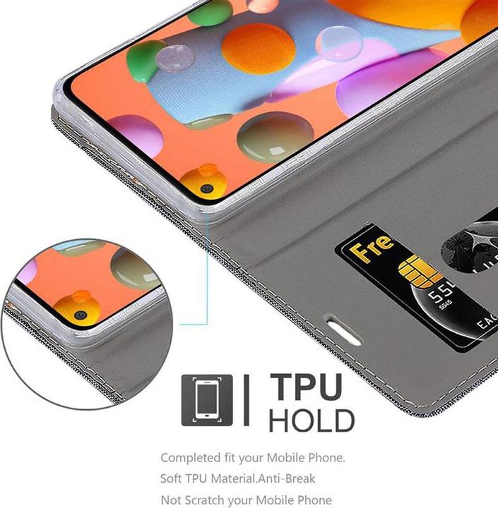 Produktbild Cadorabo Book Jeans Optik Cover (Samsung Galaxy A11)