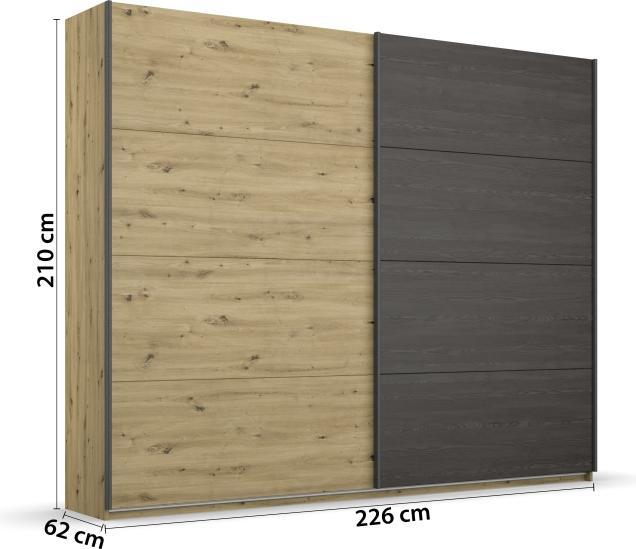 Actual product image Rauch Apollon (226 x 62 x 210 cm)