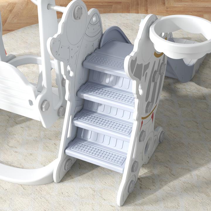 Immagine prodotto Aiyaplay Altalena per bambini con scivolo e palla