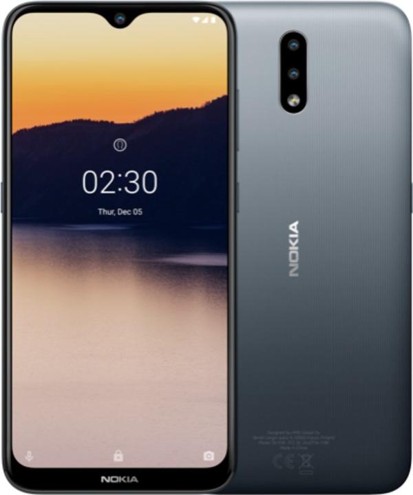 Produktbild Nokia 2.3 (32 GB, Charcoal, 6.20", Dual SIM, 13 Mpx, 4G)
