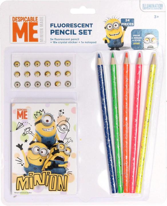 Actual product image Minions craft set, 24-piece.