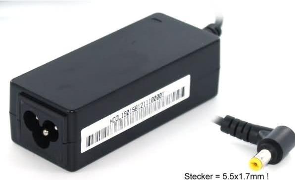 Actual product image AGI 85978 - Notebook - Indoor - 100 - 240 V - Black - ACER ASPIRE ONE D260 - 91 mm (30 W)