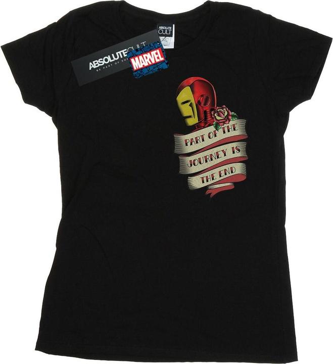 Image du produit - T-shirt IRON MAN TATTOO JOURNEY BREAST PRINT - Femme (M)