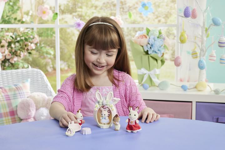Actual product image Sylvanian Families Babyhasen Osterspass Spielset
