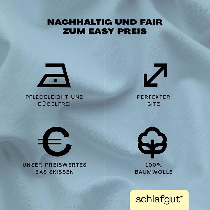 Produktbild schlafgut Easy Jersey (Duvetbezug, 80 x 80 cm)