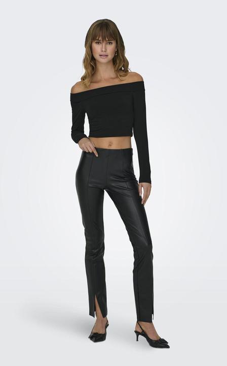 Immagine prodotto Only ONLLIVIA-STAR Skinny Fit Hose in Lederoptik Hose in Lederoptik (M)