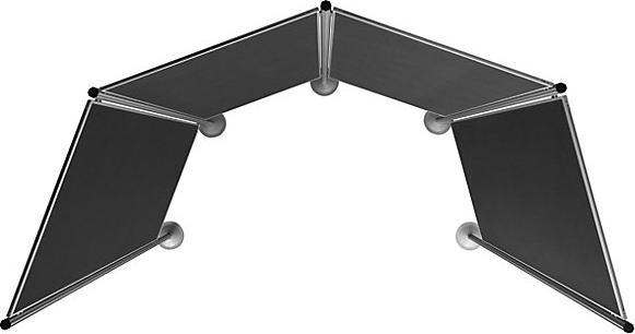 Image du produit Magnetoplan Kit de mur de présentation (134,5 x 180 cm)