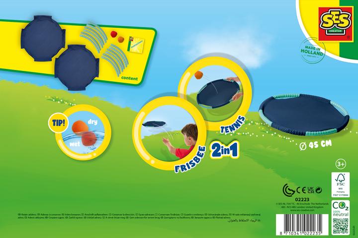 Actual product image Ses Tennis and Frisbee fun