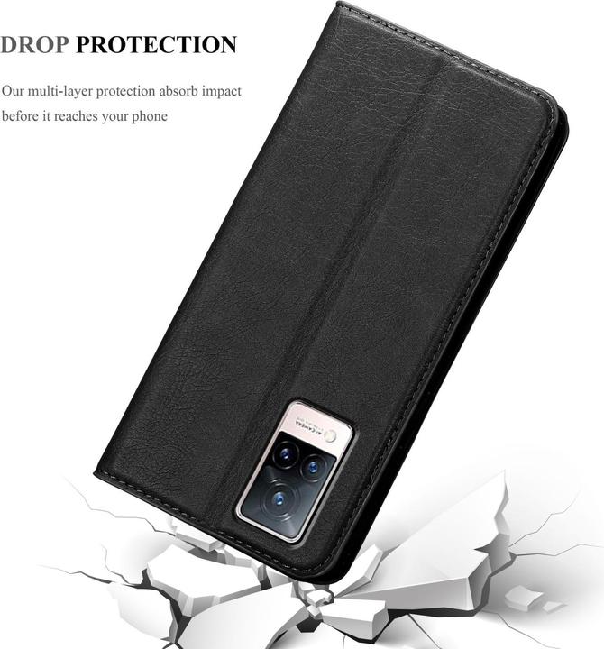 Actual product image Cadorabo Book Invis. Magnet sleeve (Vivo V21)