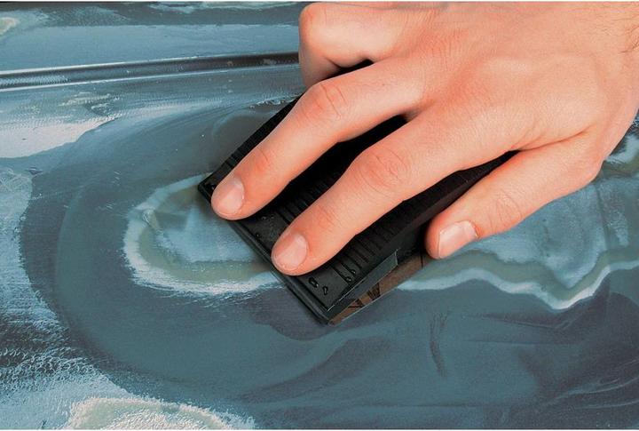 Actual product image wolfcraft Sandpaper Sheet for Metal/Varnish, Wet/Dry Sanding, grain 400 (400)