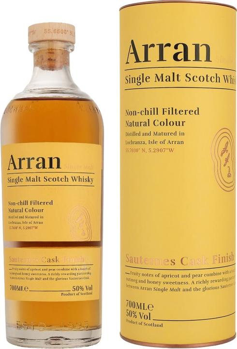Actual product image Arran Distillery Sauternes (Single Malt, Scotch whisky, 1 x 70 cl)