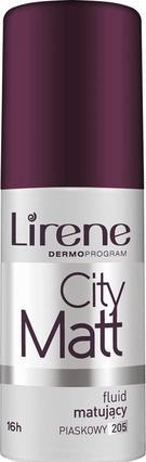 Lirene City Matt Matting And Smoothing Fluid For Face 205 Sand 30Ml (205 Sand)