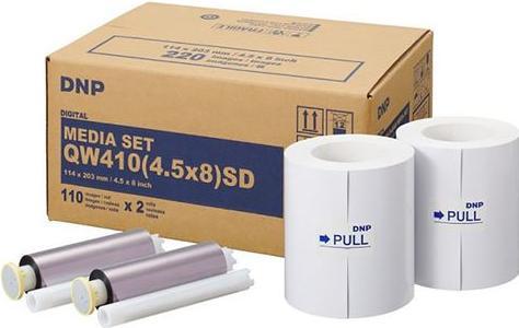 Immagine prodotto DNP QW 410 Media Kit 11x20 cm SD 2x 110 fogli (220 x)