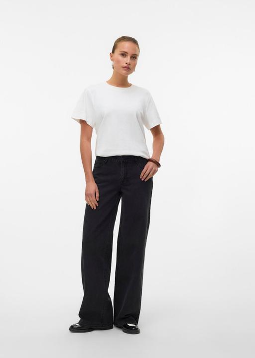 Produktbild Vero Moda VMFAYE Niedrige Taille Weiter Beinschnitt Jeans Weit geschnitten (30)