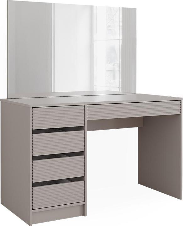 Cachemire, Specchio: Bianco, Tavolino: Cashmere