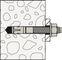 Actual product image Fischer Bolt anchor FBN II 8/30 (50 pcs.)