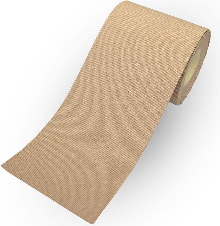 Produktbild Bye Bra K?Rperband 5m X 6,5 cm + 3 Paare Satin Nippel Abdeckungen Nude (One Size, Einzelpack)